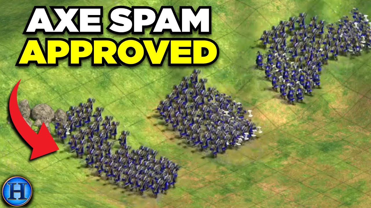 I Made 200 Throwing Axeman on New Patch | AoE2