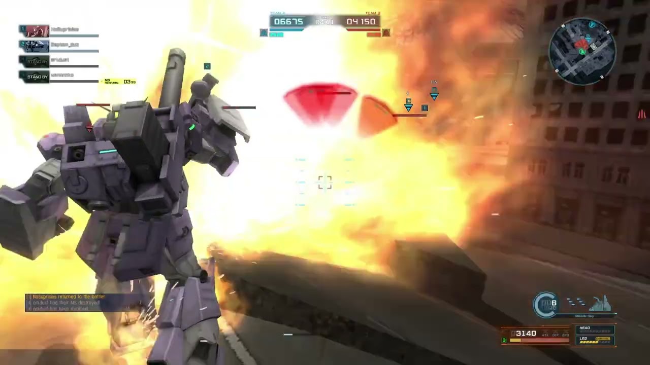 Mobile Suit Gundam: Battle Operation 2- Full Armor Alex  match recording - 4