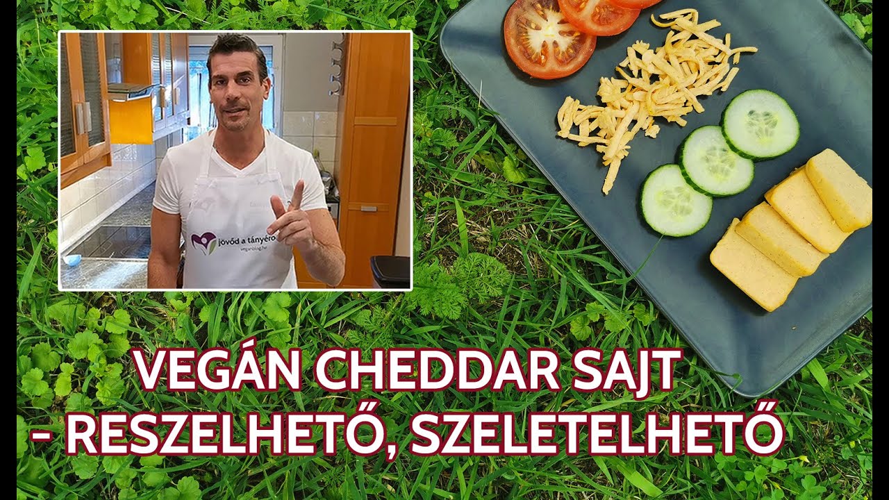 Vegán cheddar sajt - reszelhető, szeletelhető | veganblog.hu