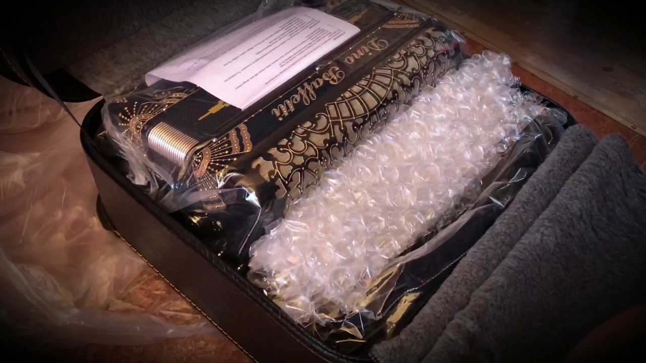 Umboxing acordeon Dino Baffetti