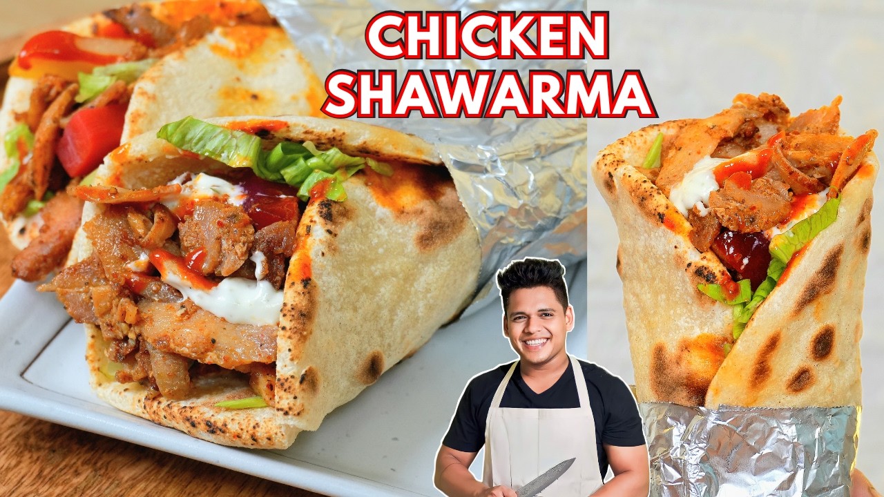 ULTIMATE Chicken Shawarma at home !!