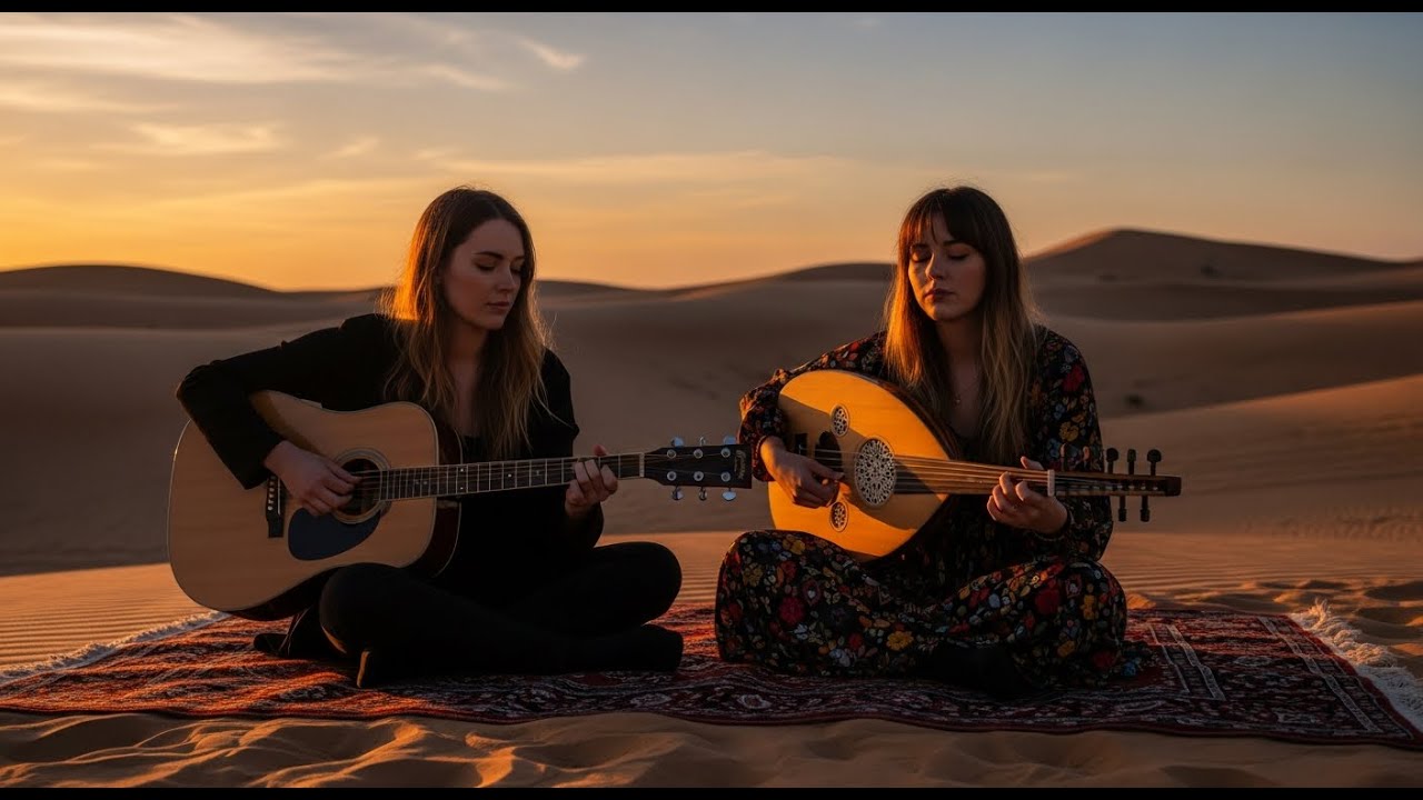 Desert Rumba Vibes 🔥 Flamenco Guitar & Oud | Mediterranean Chill for Relax & Focus