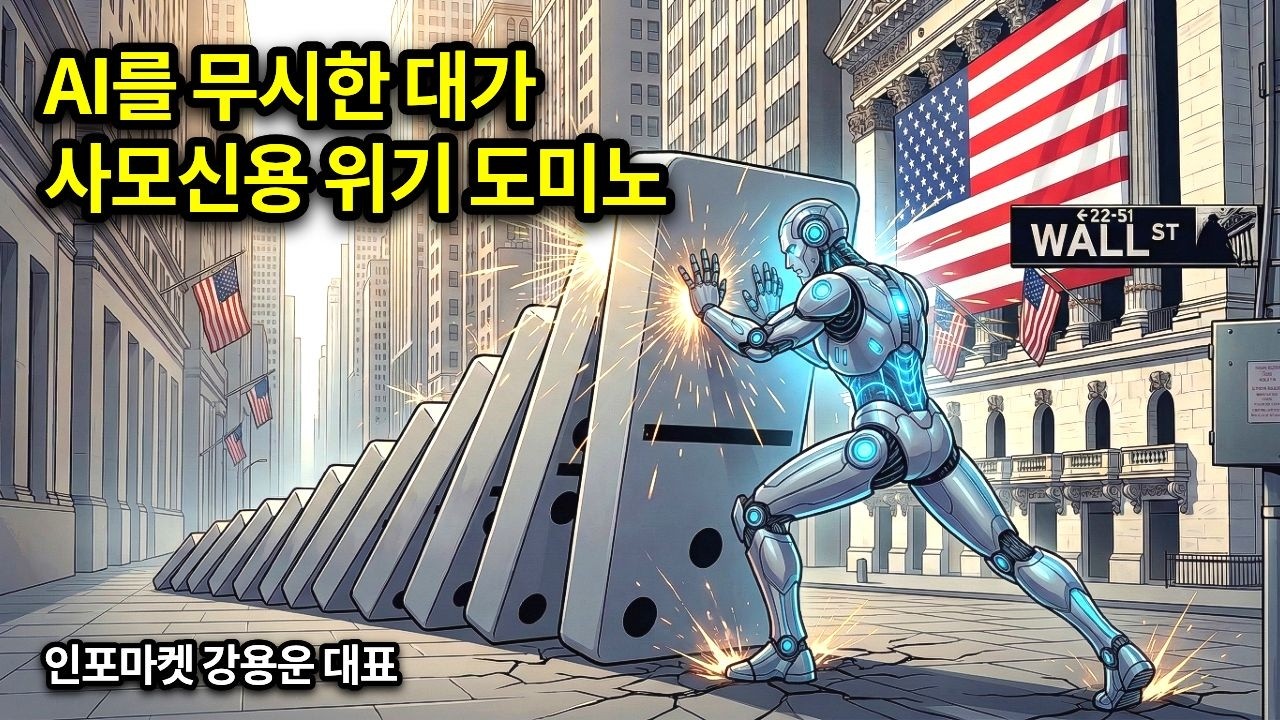 AI를 무시한 대가 - 사모신용 위기 도미노 | 인포마켓 강용운 대표