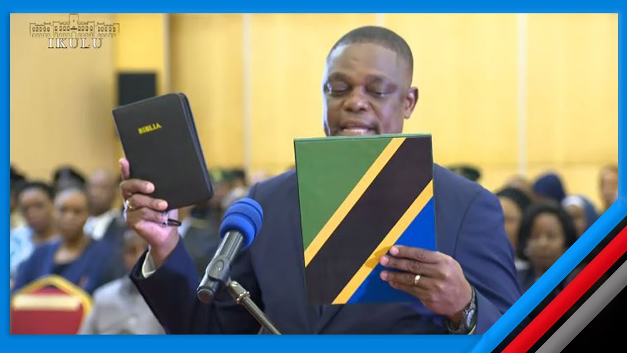 🔴#LIVE: RAIS SAMIA AKIWAAPISHA VIONGOZI WATEULE IKULU