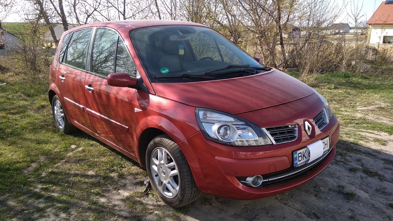 Купил автомобиль Renault Scenic II - первые впечатления