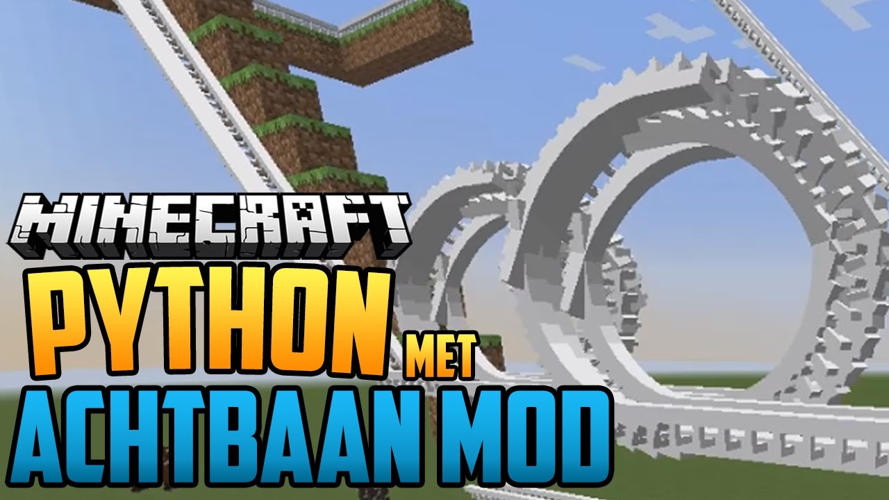 DE PYTHON MAKEN MET ACHTBAAN MOD - Minecraft Mod Showcase