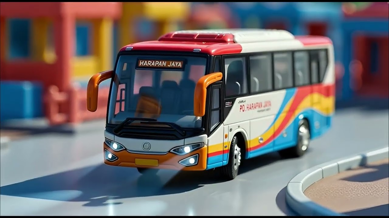 Bis Raja Jalan Raya 🚍 | Petualangan JetBus  BUS MANIA | Video Edukasi Anak