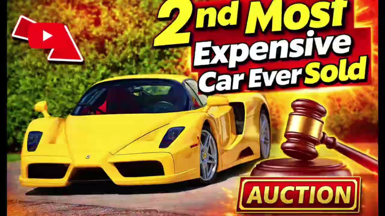 This Ferrari Enzo Sold For Record $17.9 Million at Mecum Auction