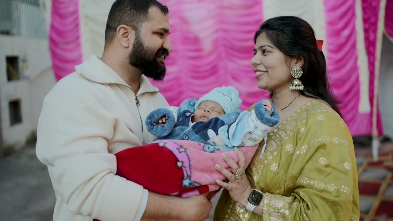 Lohri celebration | Nirvair’s 1st Lohri | #kulbirsinghdakoha