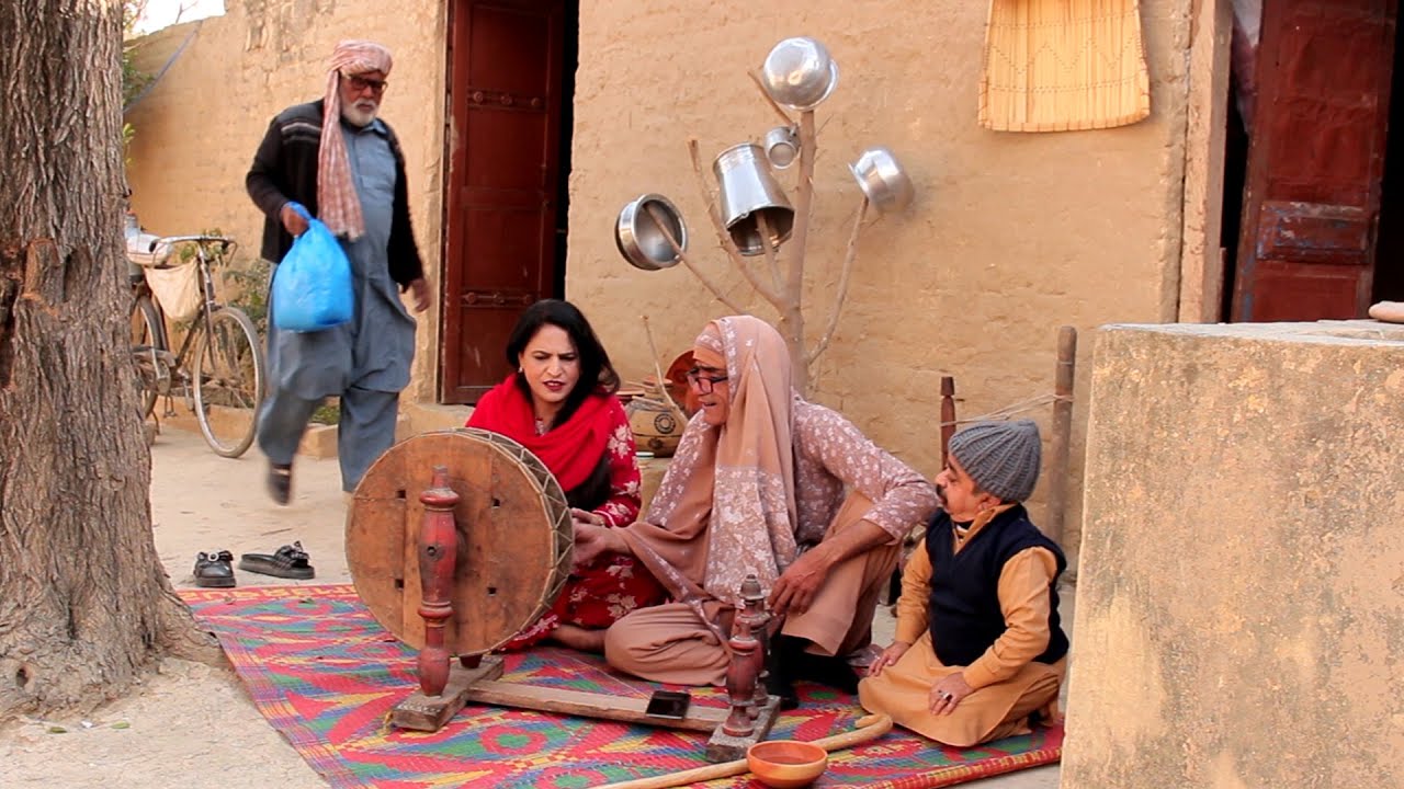 Dadi Bakhto Na Charkha - Ep26 - Pothwari Shuperhit Funny Drama - Dadi Bakhto Dada Shero Comedy Drama