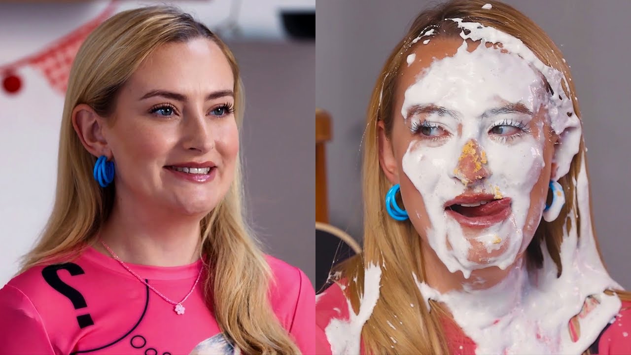 Amelia Dimoldenberg Pied in the Face