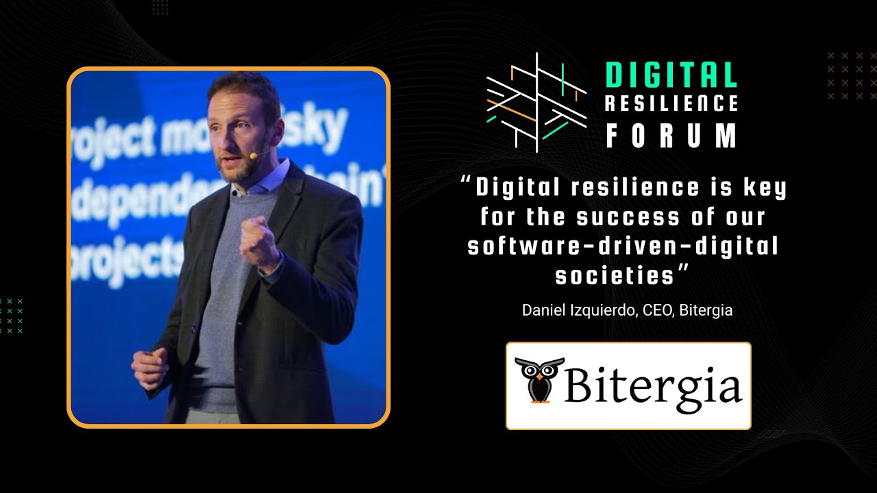 Welcome to the Digital Resilience Forum - Daniel Izquierdo