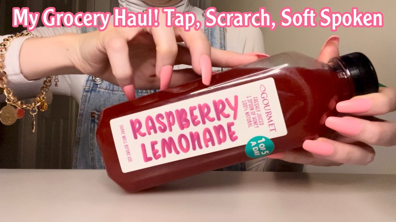 ASMR * Grocery Haul! * Fast Tapping & Scratching * Soft Spoken * ASMRVilla
