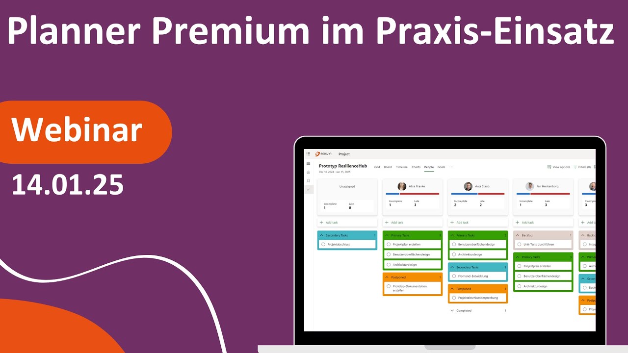 Microsoft Planner Premium und Power Platform im Einsatz  - Mehr Erfolg f&uuml;r Ihr Projekt