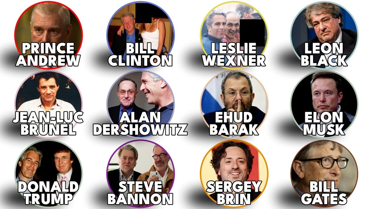 The Most Famous People in the Epstein Files Explained