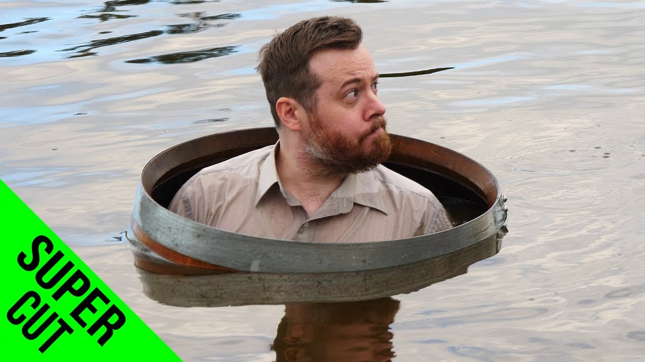 Can you really float in a barrel like THE HOBBIT?