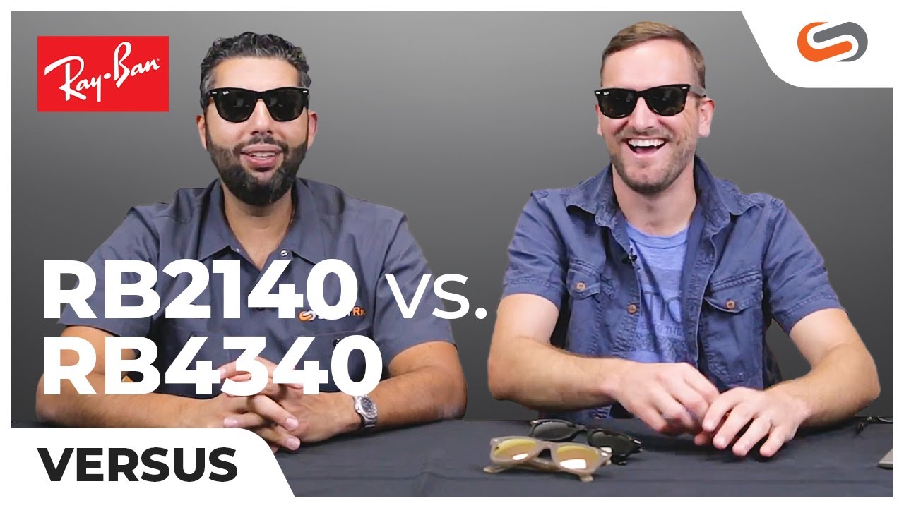 Ray-Ban Wayfarer RB2140 vs. RB4340