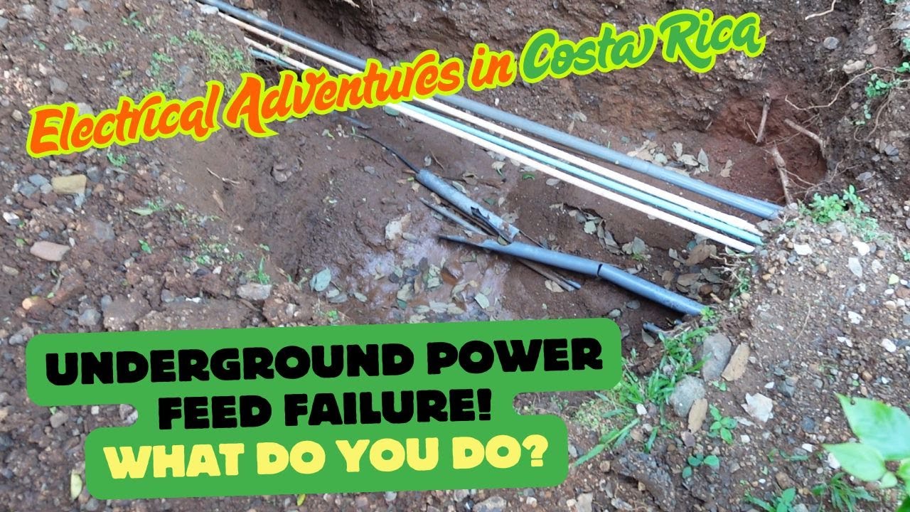 Underground Power Feed Failure - What Do You Do!?