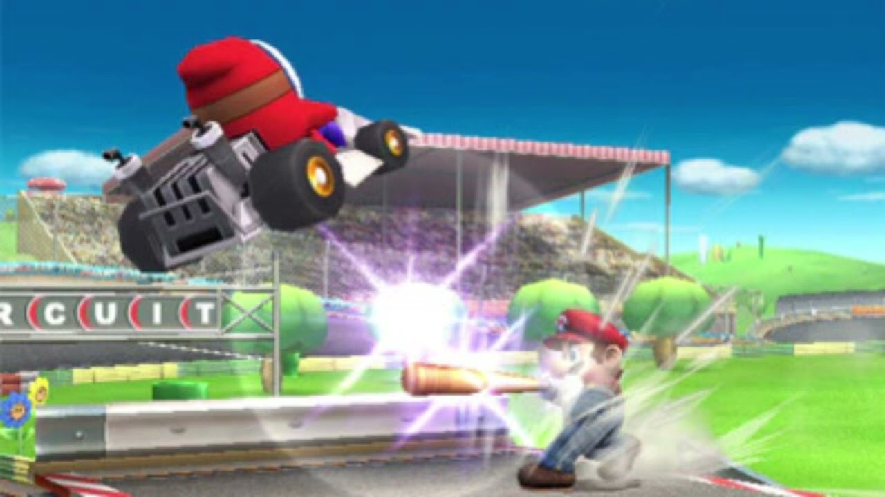 Mario Circuit - Super Smash Bros Brawl (slowed + reverb)