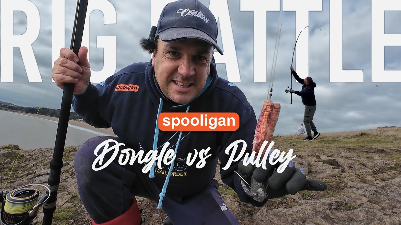 Битва оснасток Spooligan: Dongle против Pulley — Nells Point Barry — Ray Fishing UK