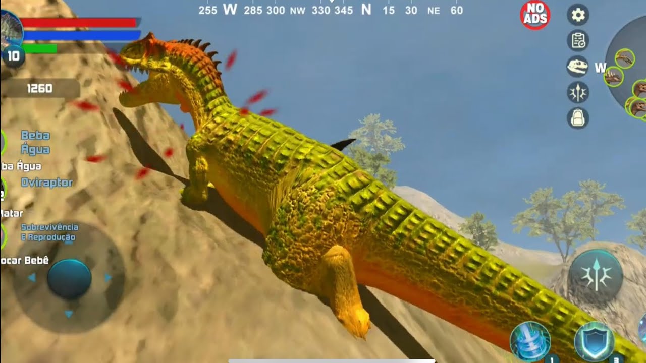 Best Dino Gamer - Allosaurus Simulator Android Gameplay #dinosaur #jurassic #dinoworld