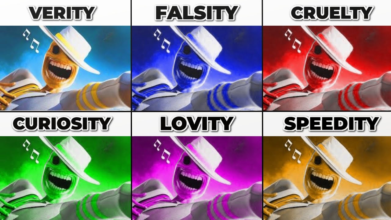 Lord Verity Original vs Lord Variantity (Falsity, Cruelty, Speedity, Curiosity, Lovity) 
