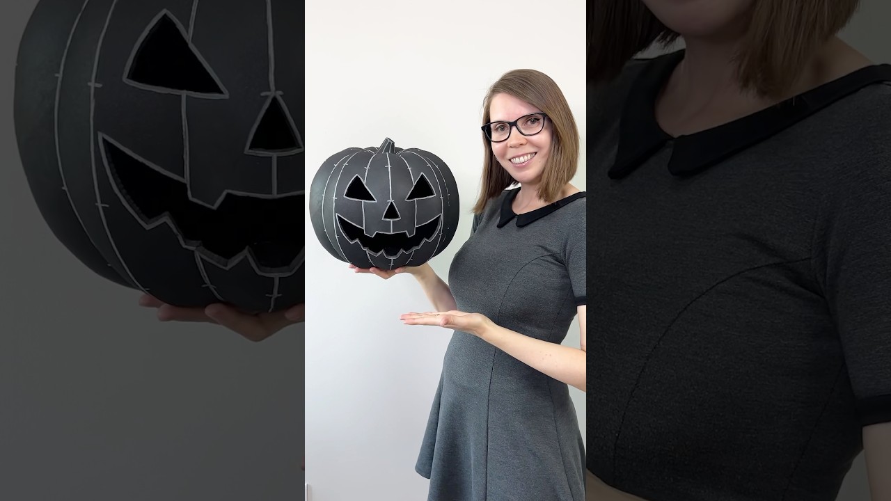 Foam Pumpkin patterns for you! 🎃😁👏 #cosplay