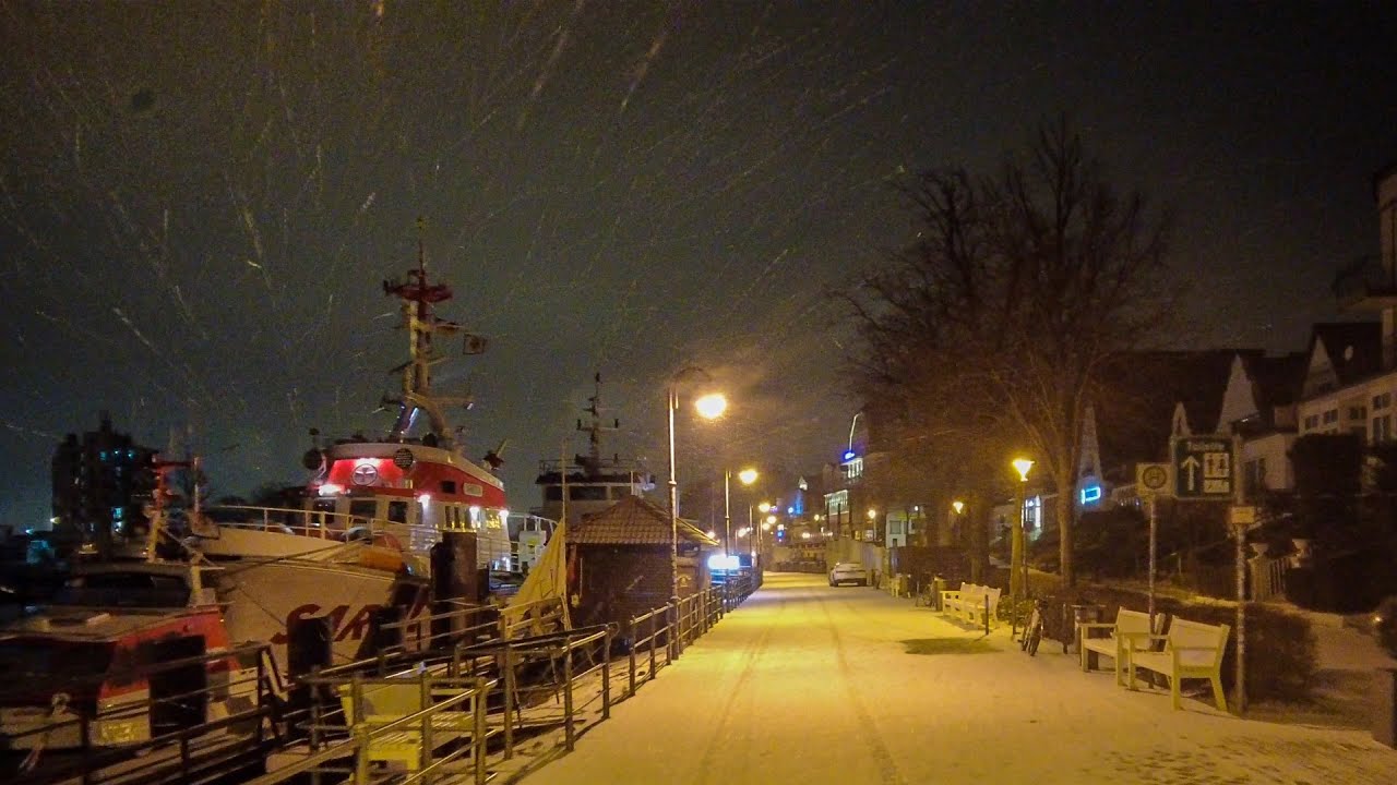 Winter in Warnemünde