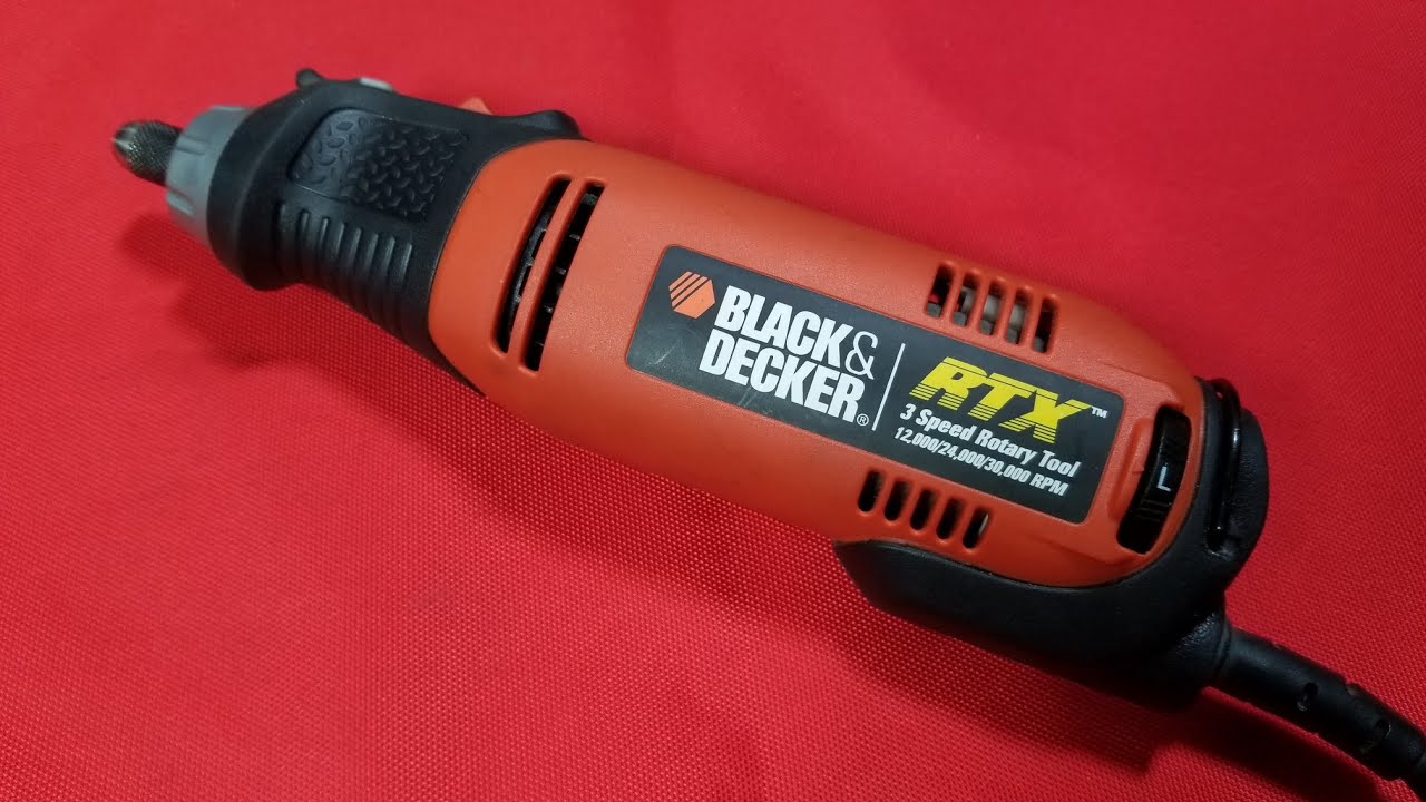 Обзор роторного инструмента Black & Decker RTX