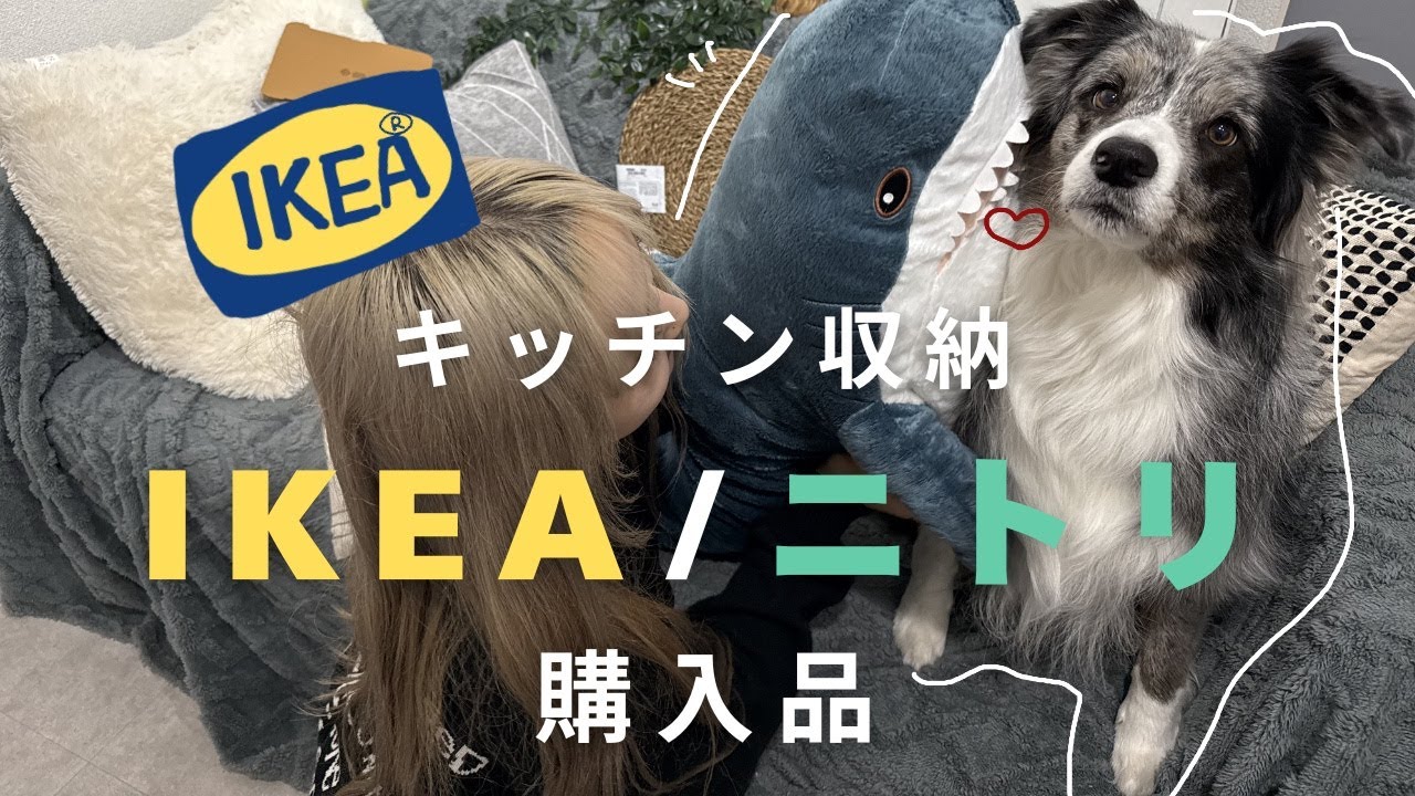【キッチン収納】IKEA/ニトリ購入品紹介/ツナと水菜のパスタ🍝