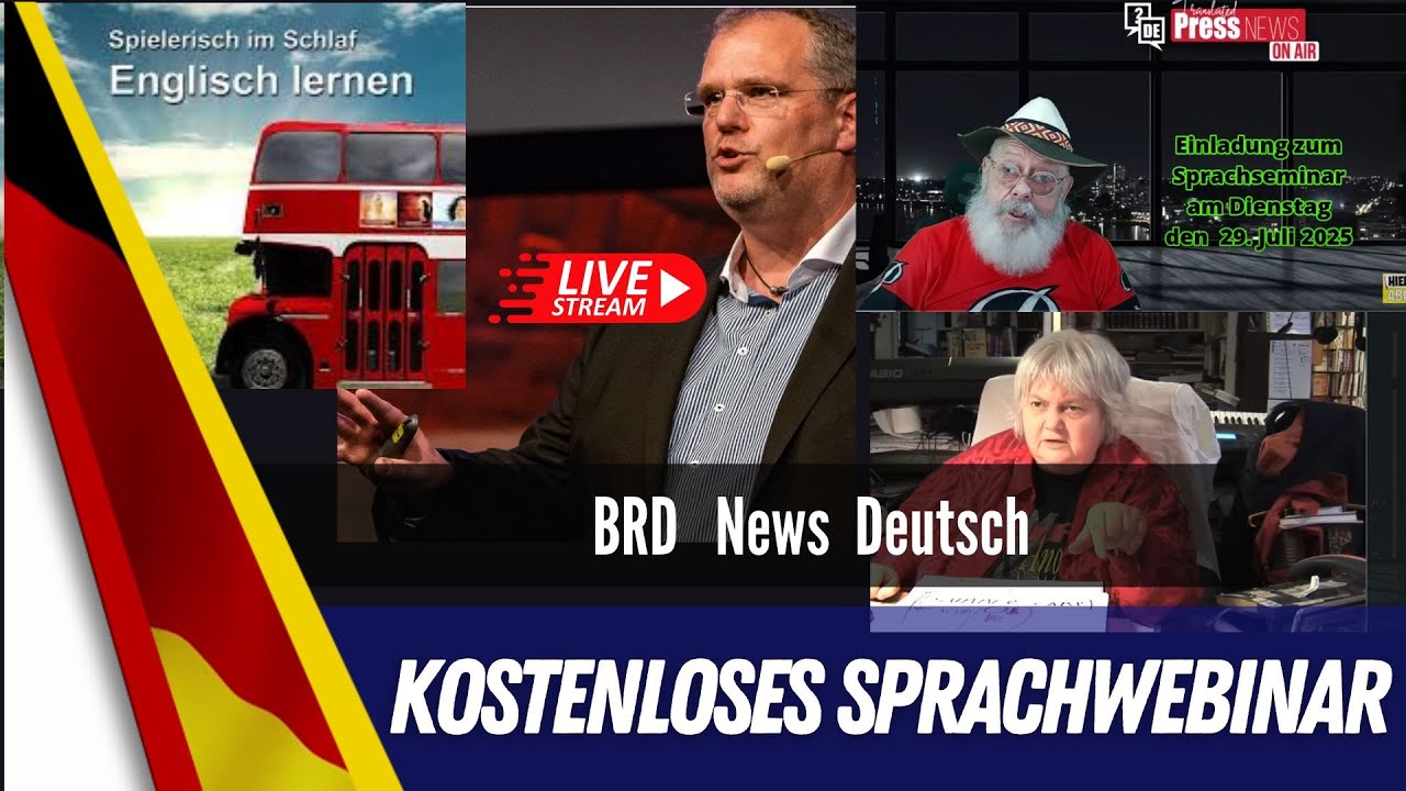 Live: Wie Sprachen lernen richtig Spass macht. Neuro-Experte Josua Kohberg lädt zum Webinar ein