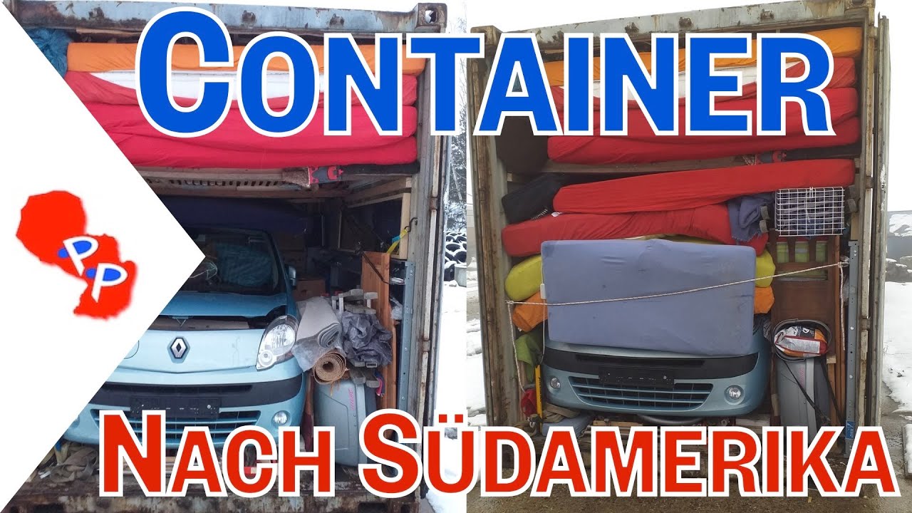 Containertransport nach Südamerika: Erfahrungen von Judith und Jens - Auswandern Paraguay 2021