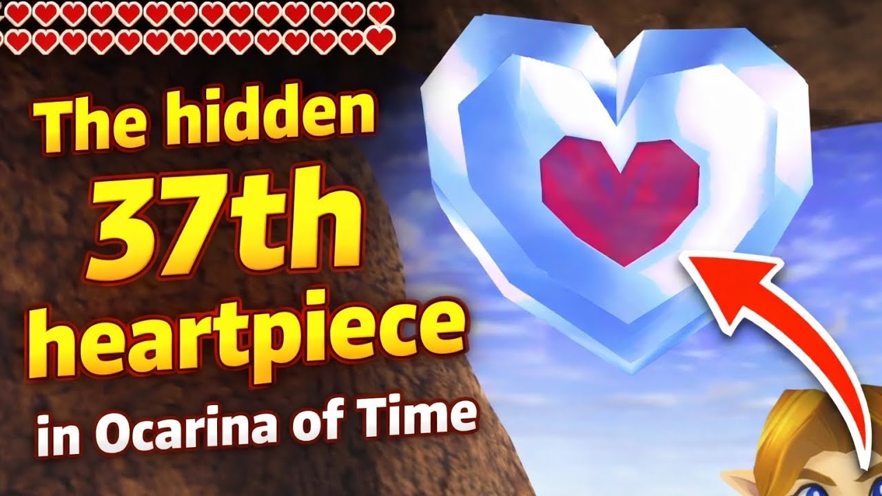 How to get the hidden 37th heartpiece in Zelda Ocarina of Time