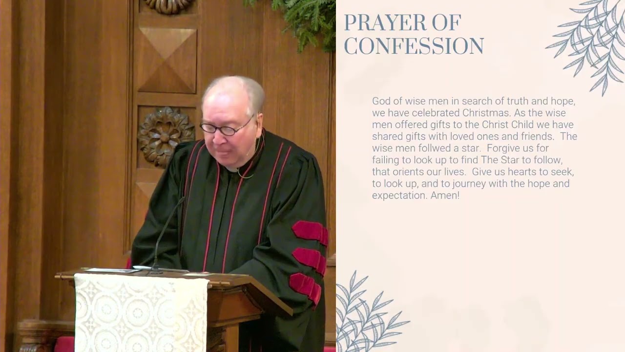Sunday, January 4, 2025 10am Worship Service
