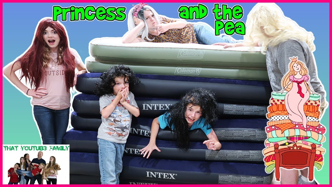 PRINCESS AND THE PEA - BED CHALLENGE / That YouTub3 Family