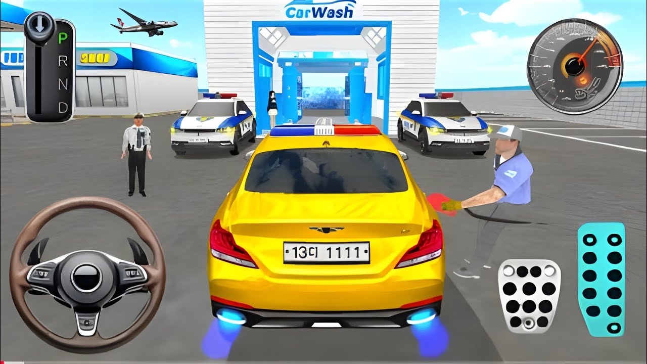 New Yellow Mercedes G63 For Parking - 3d Driving Class android game || Car Game#gameplay #cargame