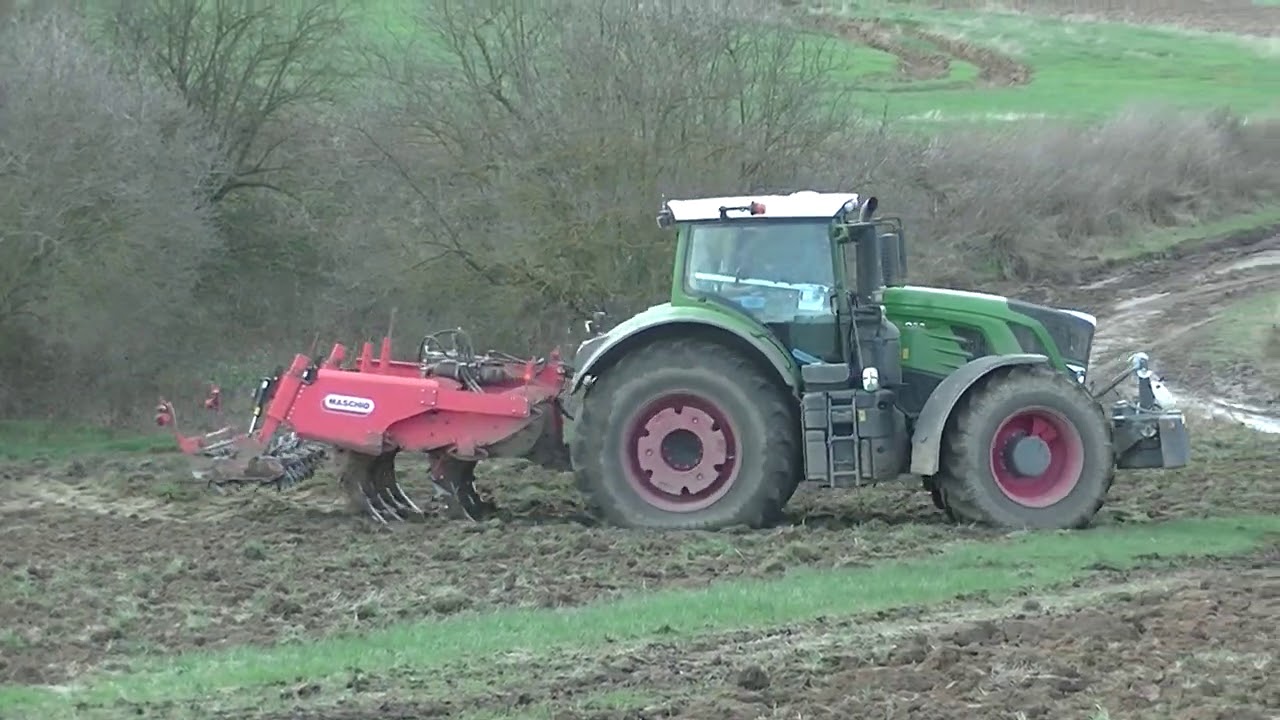 Podrývání 2020 s Fendt 939 Vario + Maschio