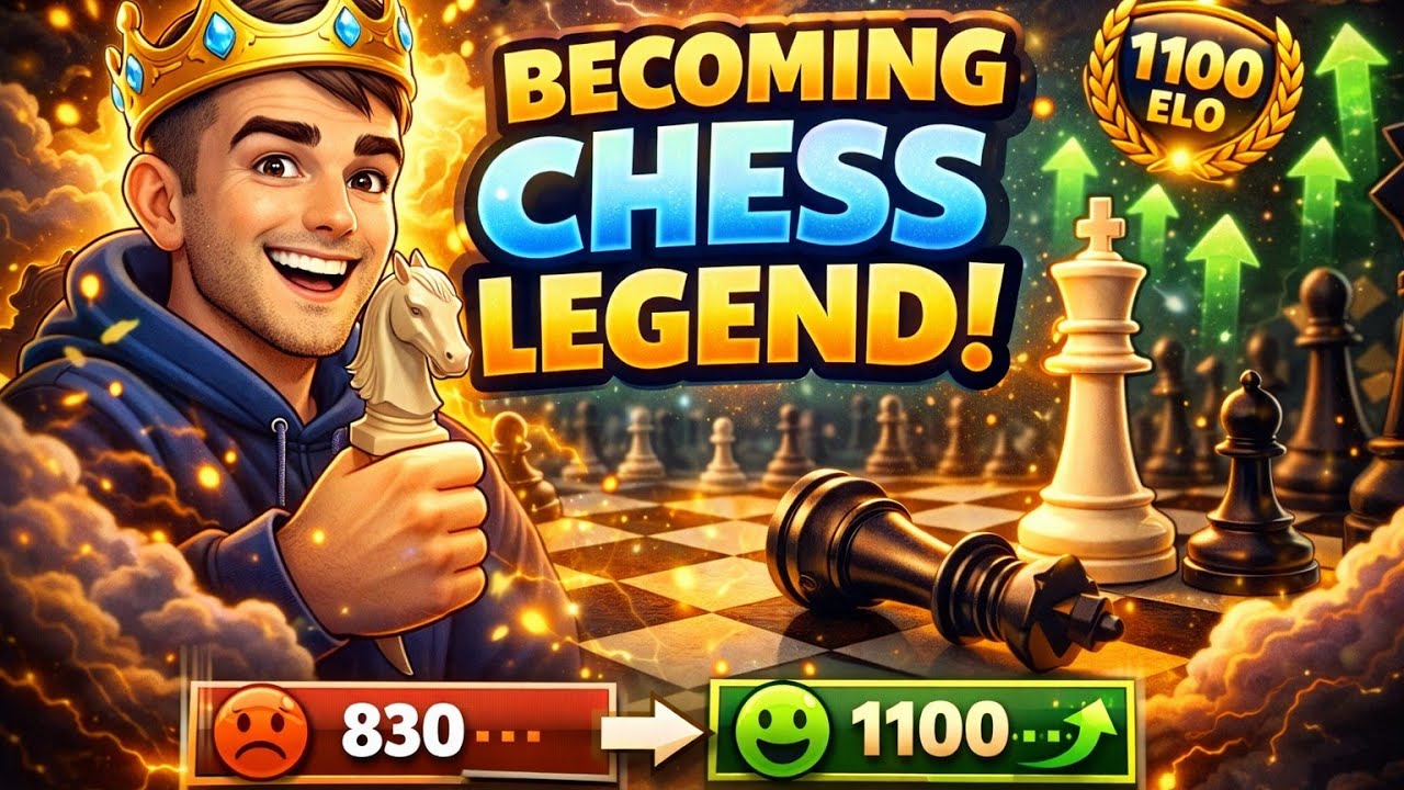 Chess live! Rank pushing to 1100 ELO Day 1 part 3 #chess