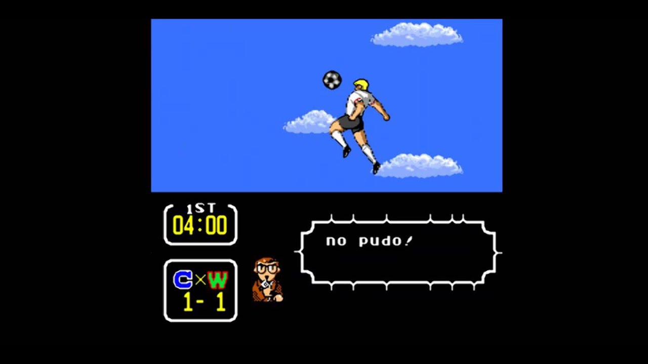 Captain Tsubasa 3 (Super Famicom) - Partido All Stars 2: América (Champions) Vs Europa (Wings)