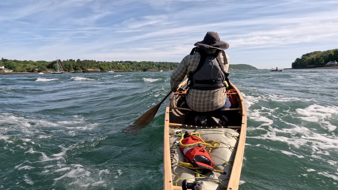 Big Tides and Strong Winds:  Day 1   Circumnavigating the Isle of Anglesey / Ynys Mon by Canoe