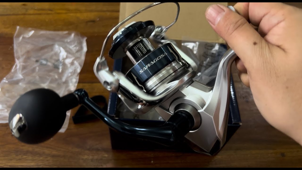 Unboxing Reel Shimano Saragosa SW 8000 HG