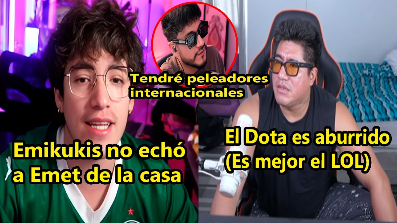 Zein anuncia peleas internacionales | Sideral critica el Dota | Glogloking defiende a Emikukis