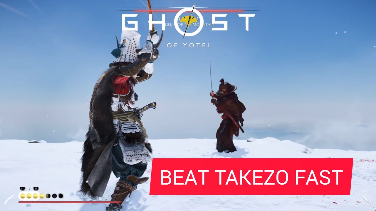 Ghost of Yotei – How to Defeat Takezo (Duel Atop Mountain Boss Fight Guide | Easy Method)