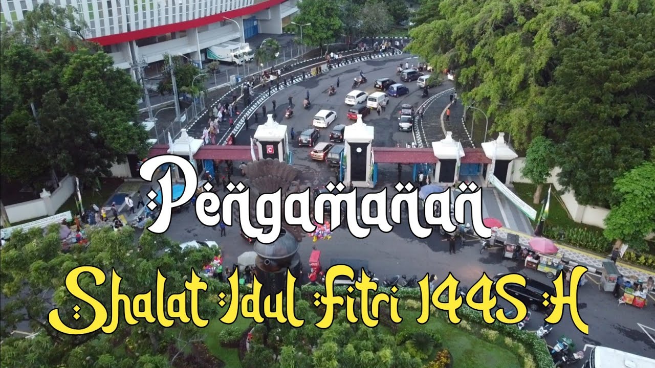 Pengamanan Shalat Idul Fitri 1445 H
