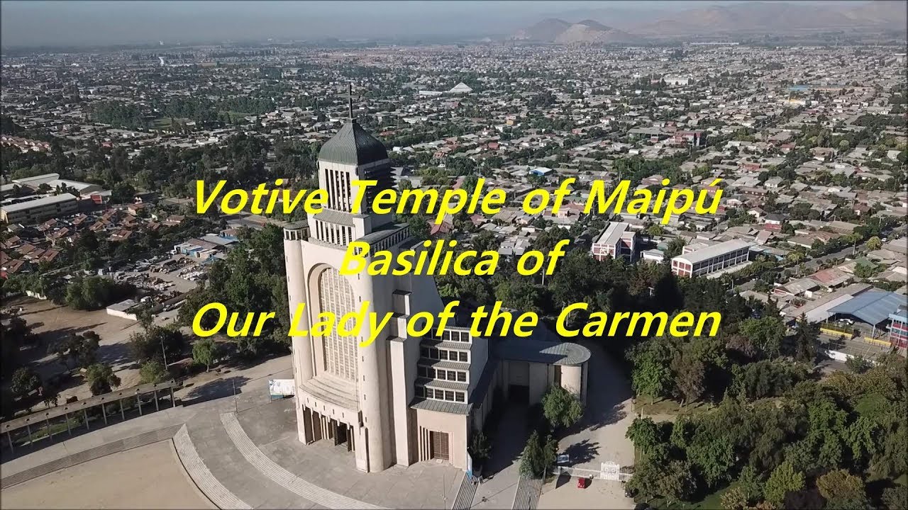 The votive temple of Maipu in Chile