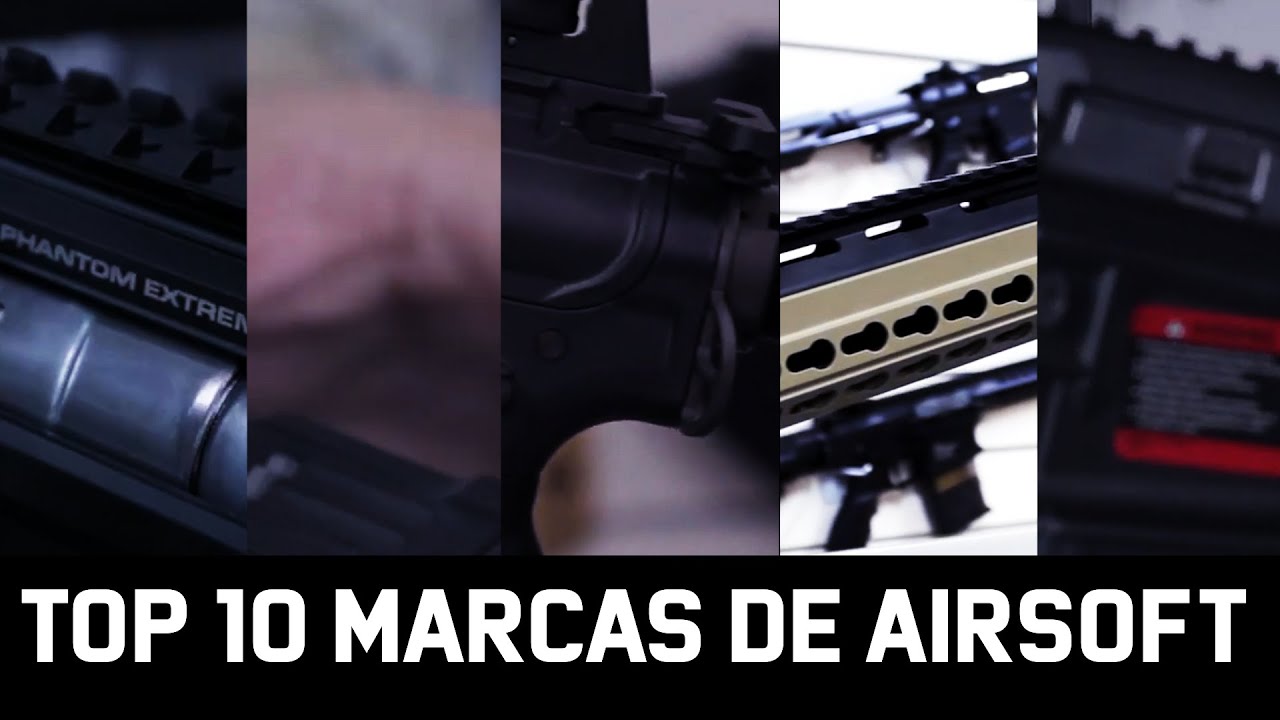 TOP 10 MARCAS DE AIRSOFT (Parte 1) - WARSOFT BRASIL