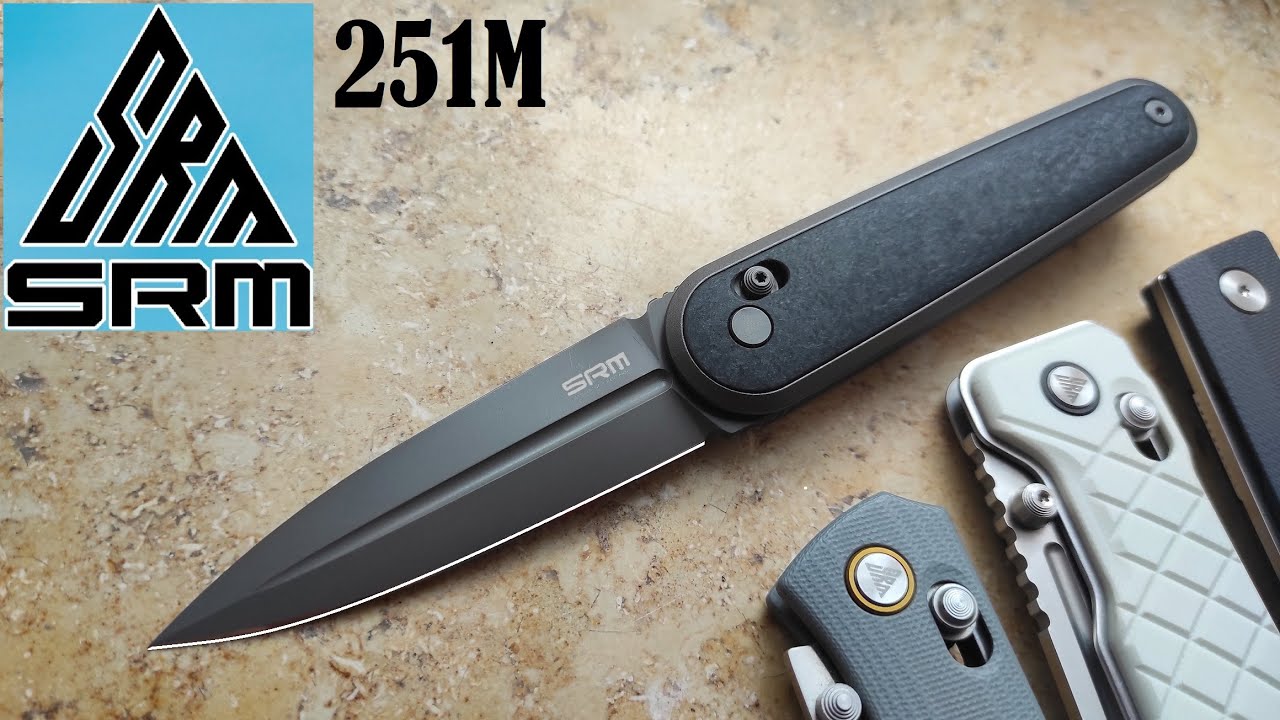 ✅ NEW SRM 251M Twin Стальной Клык или edc Кинжал