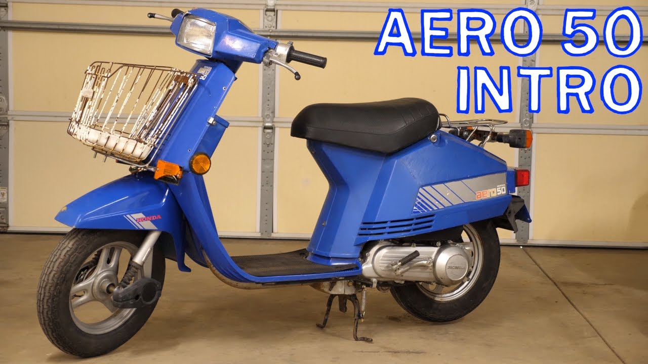 Скутер Honda Aero 50 1983 года — обзор