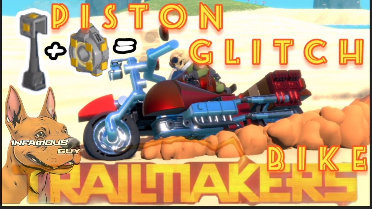 How To Make A MOTORCYCLE in TRAILMAKERS | PISTON GLITCH
