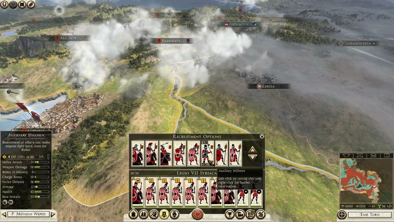 Total War: ROME II мод 98 год н.э. – Траян: Империя завоевания. об эпохе Марка Ульпия Траяна